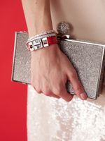 TENNIS SQUARE BRACELET 04