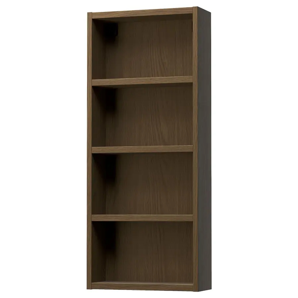 Открытый шкаф - IKEA HAGAÅN/HAGAAN/ХАГАОН ИКЕА, 40х15х95 см, темно-коричневый