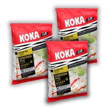 Лапша KOKA Silk Куриный Фо 70 г 3 шт