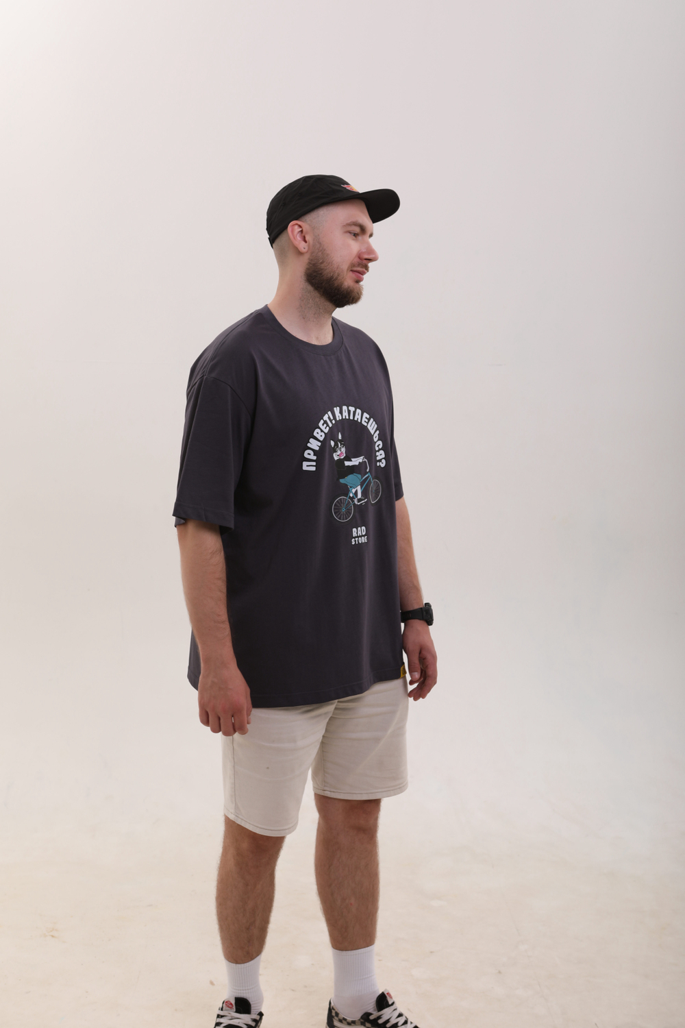 Футболка ridendip light weight gray