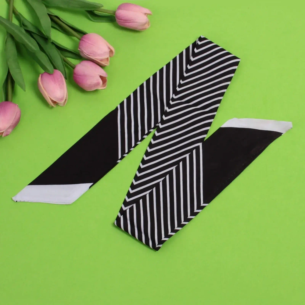 Лента для вплетения в причёску «KRASA- Бэлла», микс 2 цвета, 6*90 см