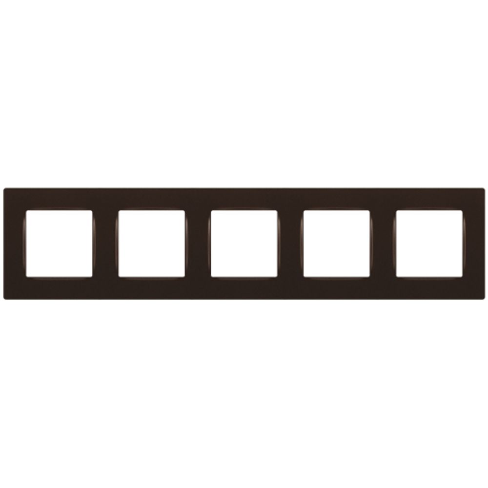 Рамка для розеток и выключателей ЭРА Серия 12 12-5205-13 на 5 постов, Классик, бронза