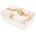 Коробка подарочная «Грация» 21*14*8 см, Золото