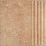 Paradyz Ilario Beige - Ступень с насечками рядовая 300x300