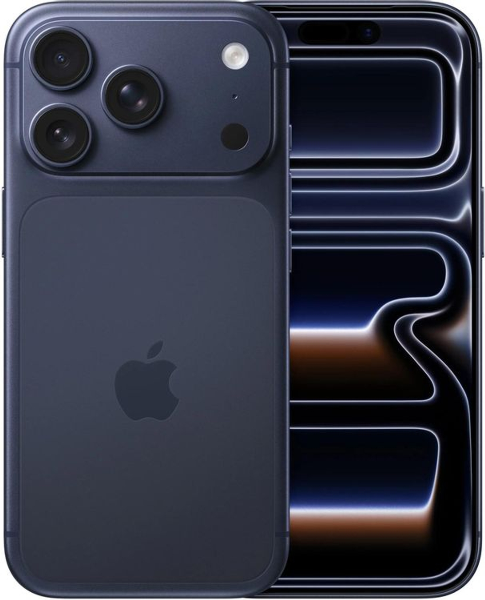 6.3" Смартфон Apple iPhone 17 Pro 512Gb,  A3523,  NFC,  OLED,  120Гц,  темно-синий