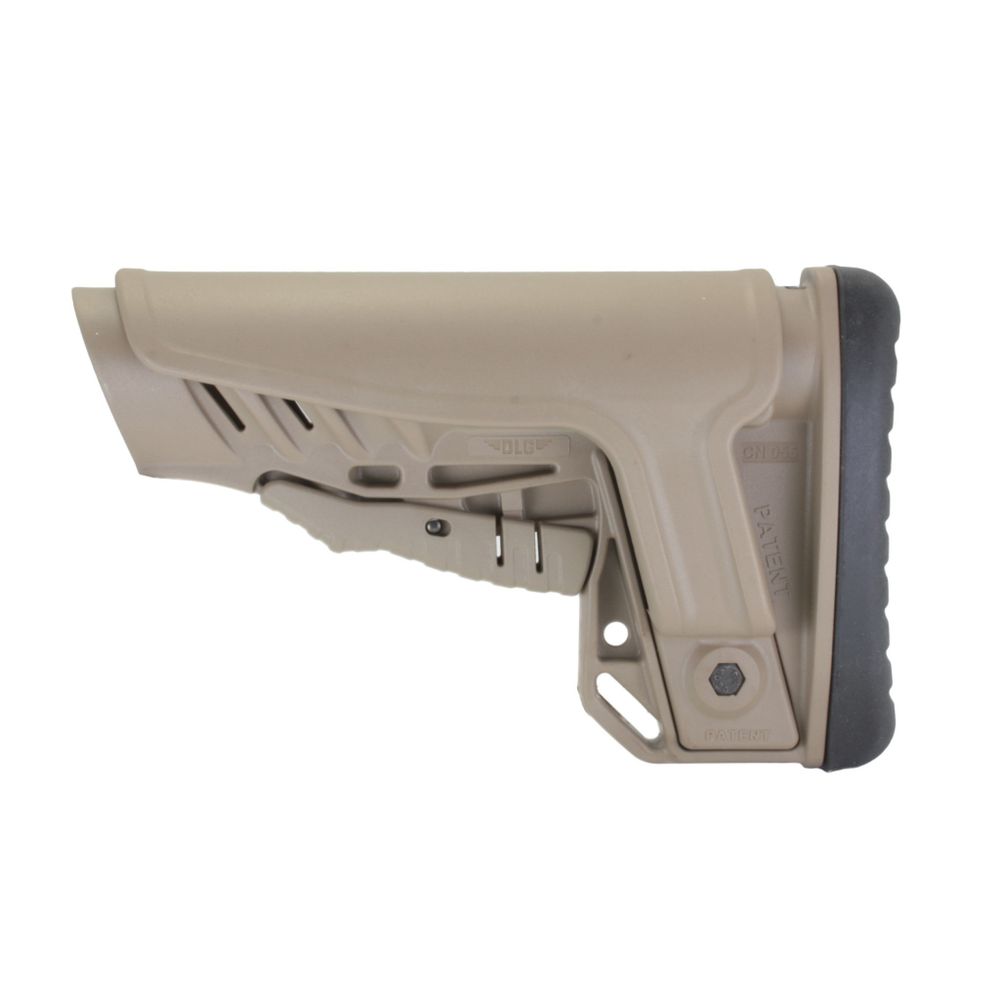 Телескопический приклад с подщечником TBS Shock, DLG Tactical