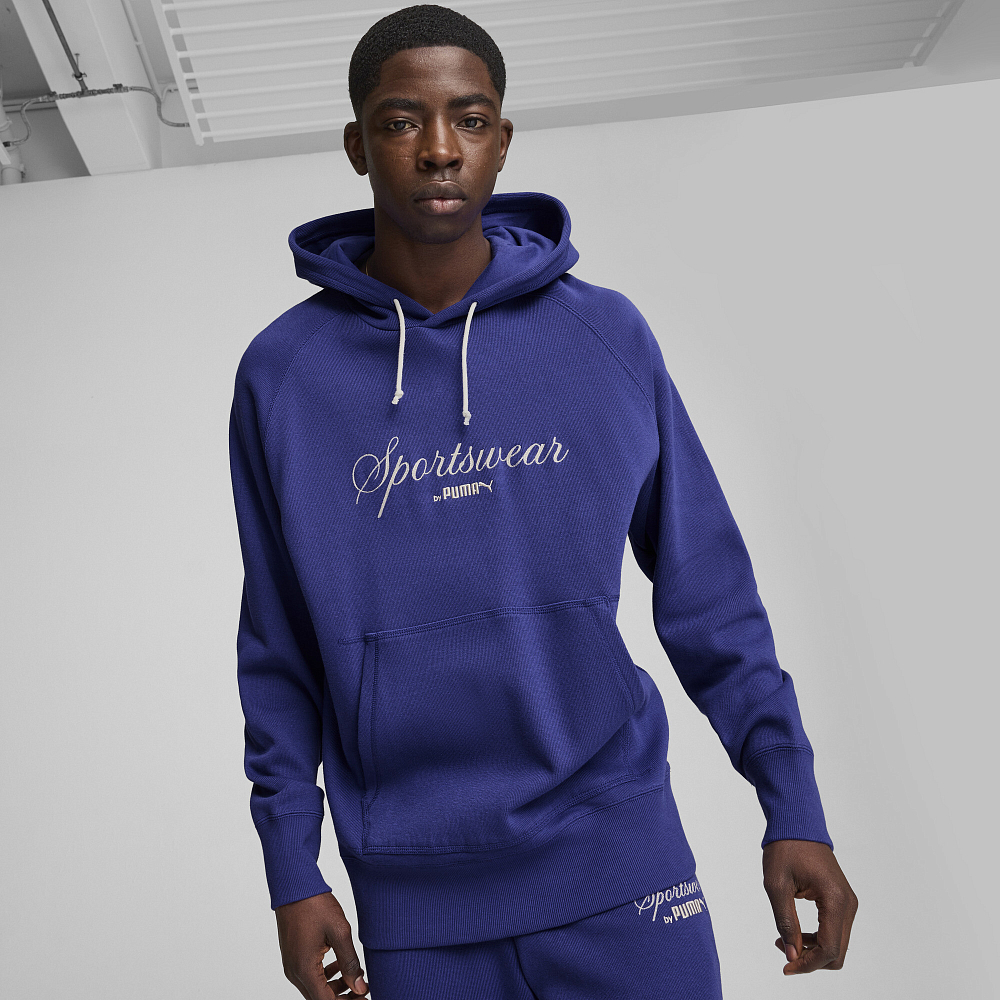 Мужская толстовка PUMA CLASSICS+ Relaxed Hoodie