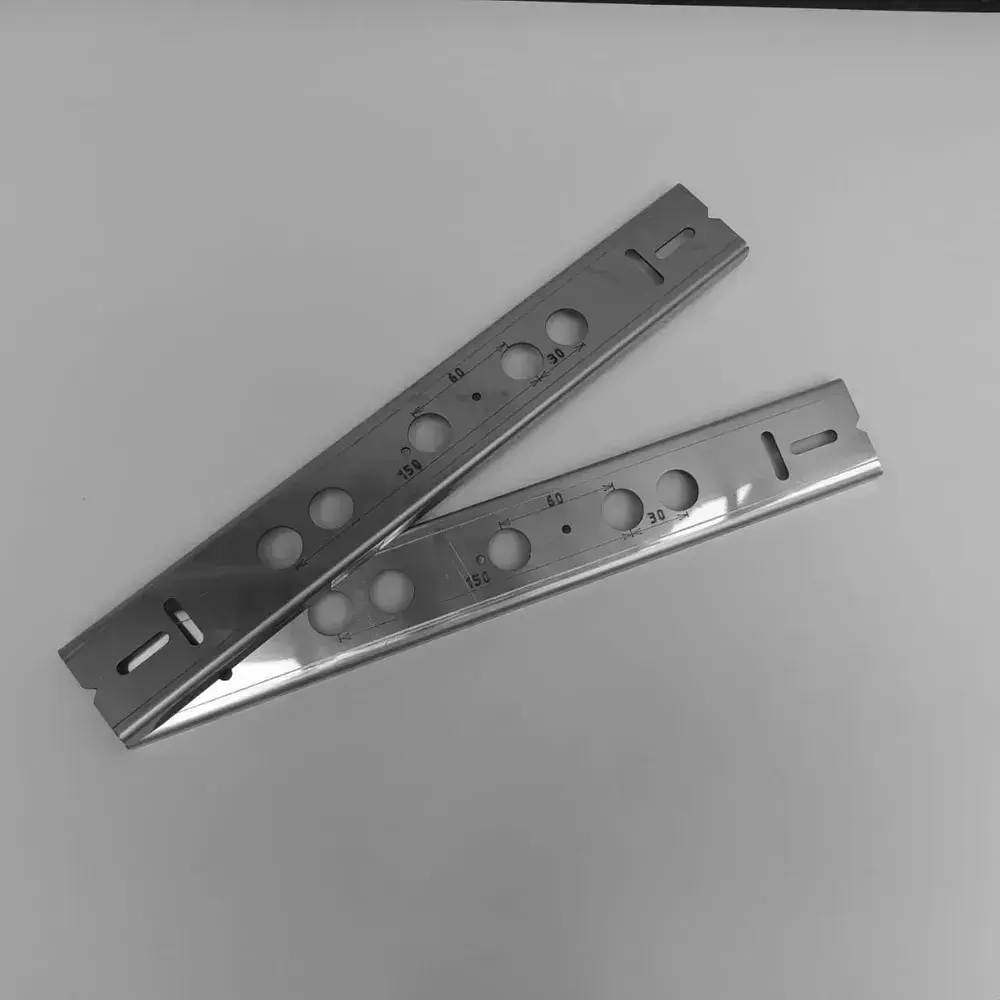 Шаблон для монтажа водорозеток 400мм х 60мм, Металл