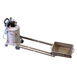 KraftWell (KRW1835) Установка для слива и откачки масла/антифриза с пантографной ванной, мобильная