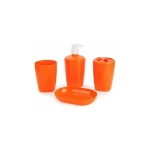 Набор аксессуаров для ванной комнаты Aqua (мандарин)