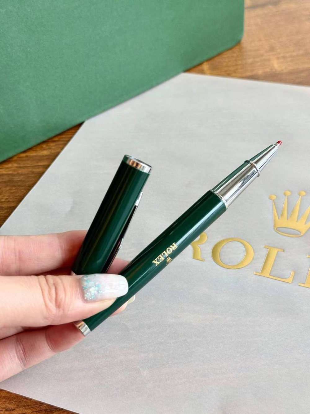 Набор Rolex (блокнот + ручка + зонт)