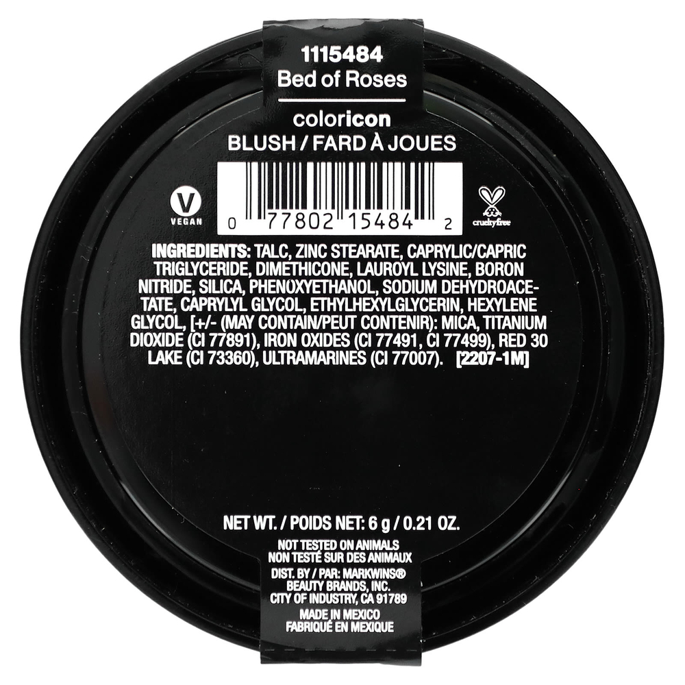 wet n wild, Color Icon, румяна, оттенок 115484 «Роза», 6 г (0,21 унции)