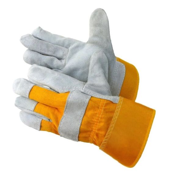 Перчатки спилковые комбинированные АНГАРА