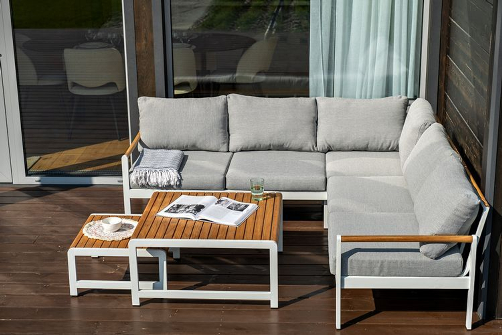 Лаунж зона из алюминия MAYA белый  Joygarden