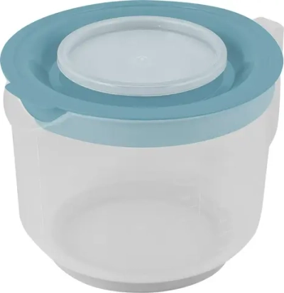 Емкость для миксера мерная с крышкой 2л голубой океан