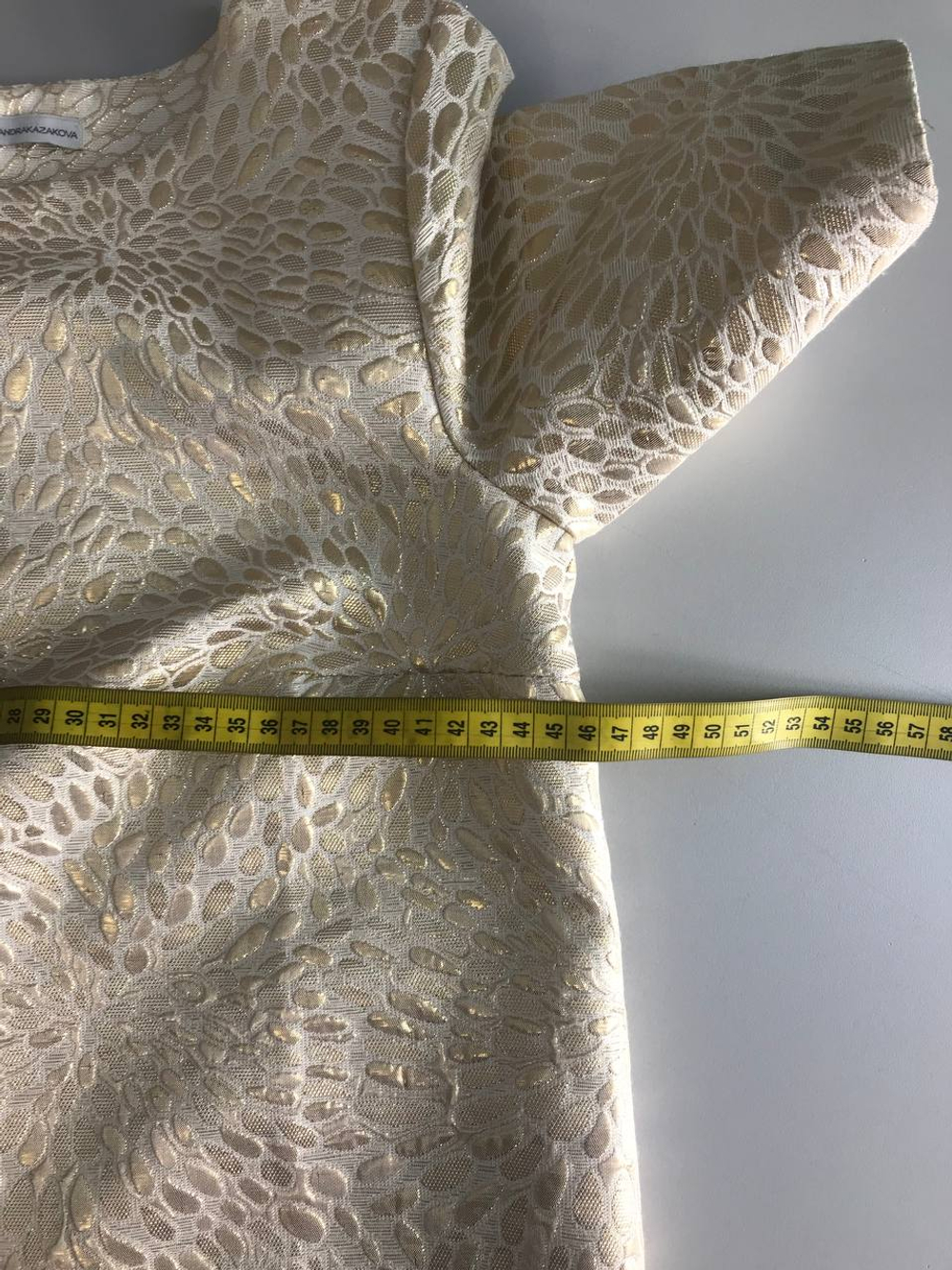 Платье Aleksandra Kazakova блестящее, маркировка XS, визуально на 42 размер, новое