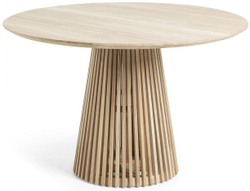 Дизайнерский стол LINES WOOD 120 latte