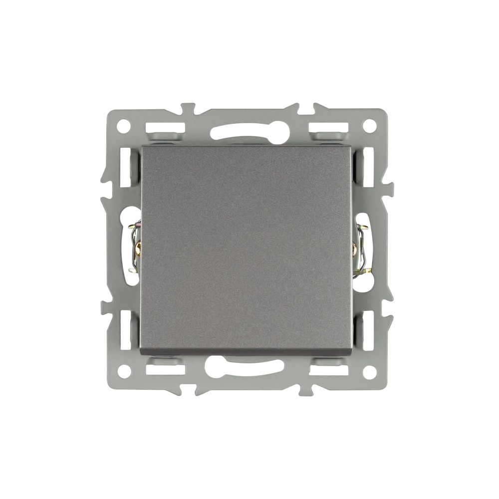 Механизм выключателя одноклавишный непроходной SWT-MK01-PL-GR (250V, 16A) (Arlight, -) 043712