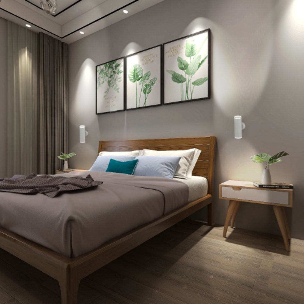 Светильник настенный ЭРА WL45 WH под лампу MR16 GU10 белый