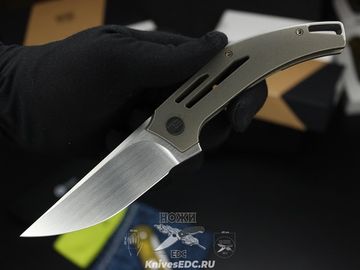 Нож складной WE Knife Speedliner WE22045C-2 сталь клинка CPM-20CV, рукоять титан