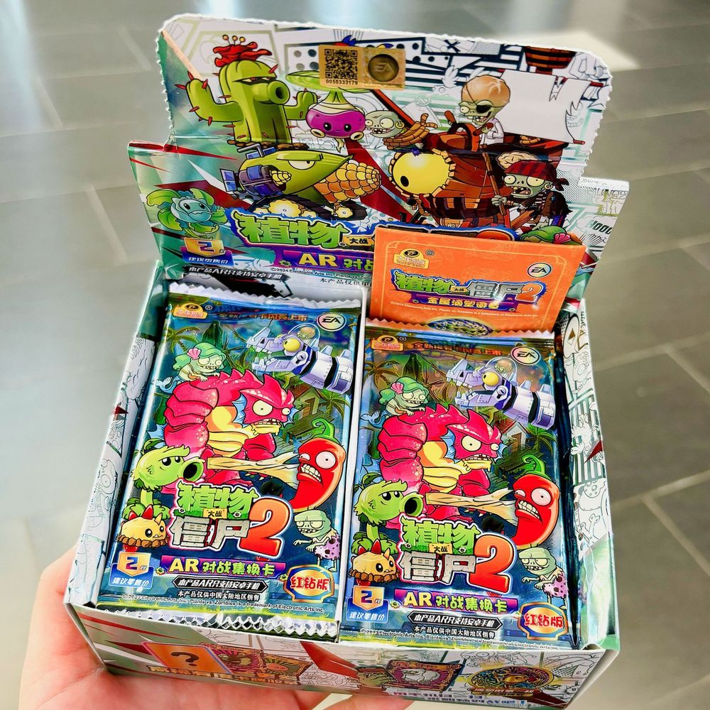 Карточки Коллекционные &quot;Plants vs. Zombies. Red Diamond&quot;