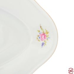 Блюдо овальное Dubi Цветочный мотив 57 см