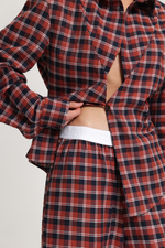 Рубашка в клетку