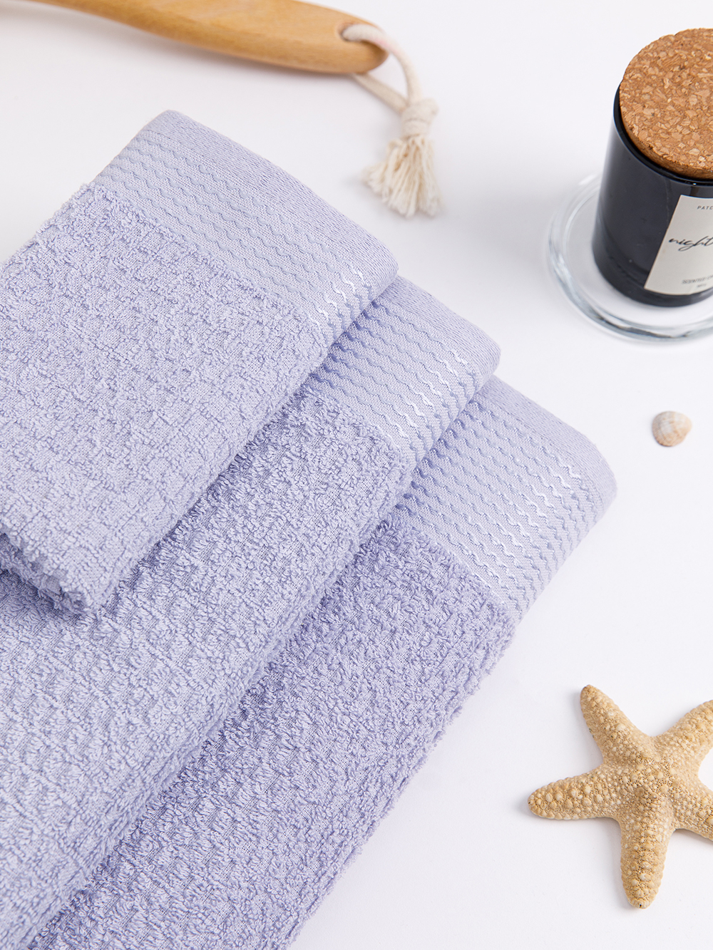 Полотенце махровое, г/к, жак., "Модерн" 33х50, арт. AMOD33-50, цвет: 3113-Лавандовый,