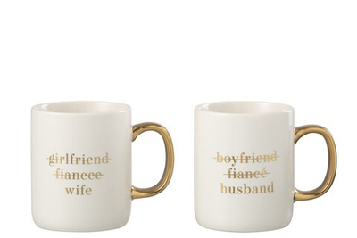 Кружка в ассортименте "Mariage" 12x8x10см 370мл