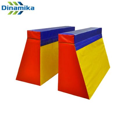 Набор мягких модулей брусья комбинированные 1500х500х750 мм (4 элемента)