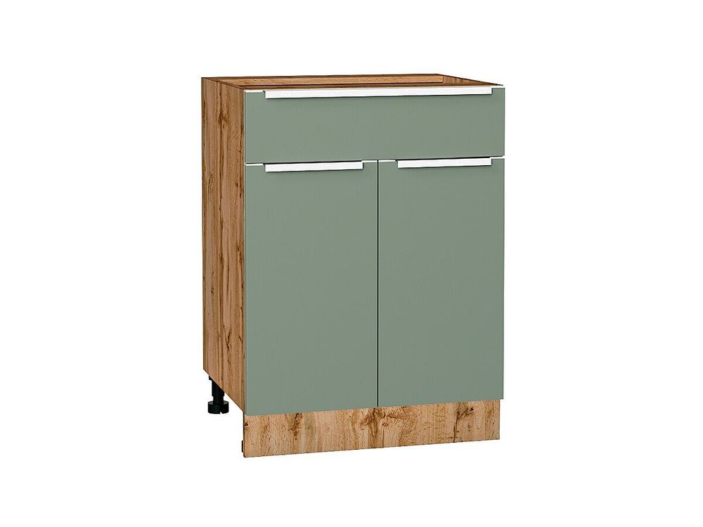 Шкаф нижний с 2-мя дверцами и ящиком Фьюжн