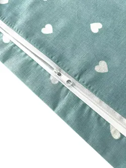 Наволочка комплект 2шт перкаль Сказка "Николь" 45х45 см на молнии