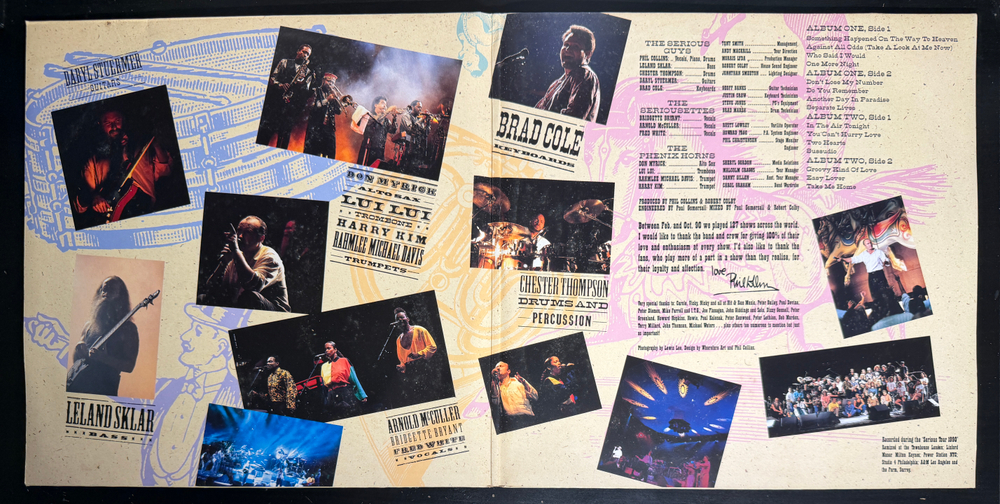 Phil Collins – Serious Hits...Live! 2LP (Европа 1990г.)