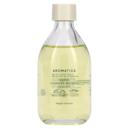 Aromatica, Масло для тела с лавандой и майораном Serene, 100 мл (3,3 жидк. унц.)