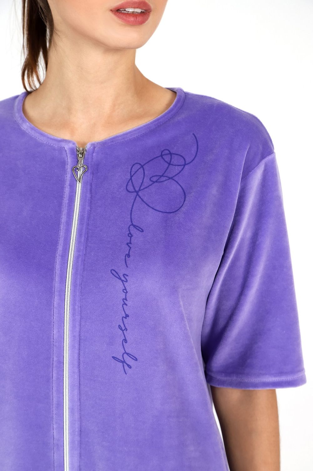 Халат Афина Виотекс ЛИЛОВЫЙ