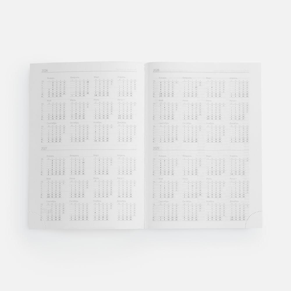 Ежедневник Favor, недатированный, бирюзовый