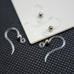 Швензы дужки (крючки), гипоаллергенные, сталь, силикон