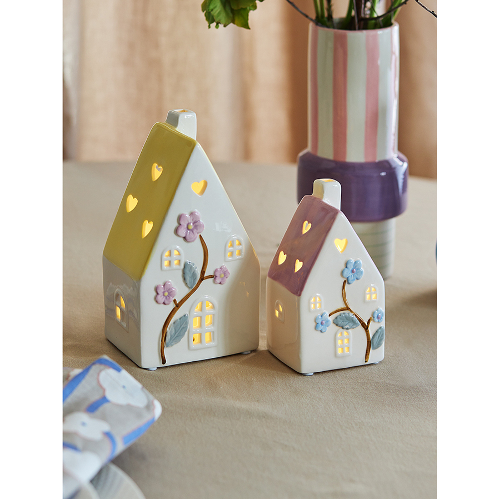 Домик из фарфора с подсветкой aars из коллекции easter essential, 20,5 см