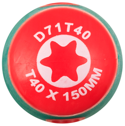 D71T40 Отвертка стержневая TORX® ANTI-SLIP GRIP, T40х150