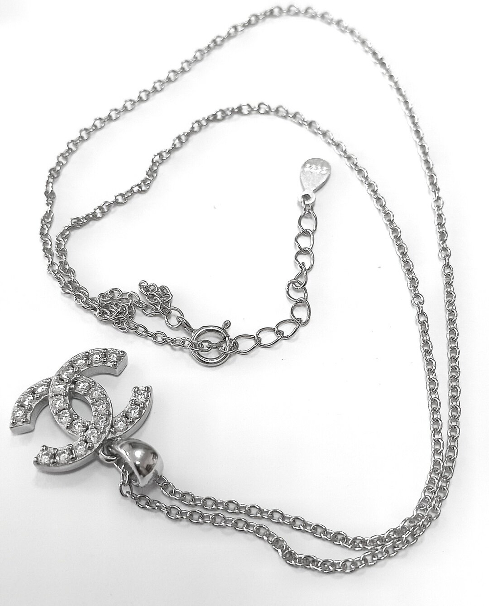 Цепочка из серебра с подвеской Эстерелла