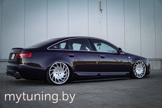 Комплект накладок на пороги для AUDI A6 C6 S-Line (04-11)