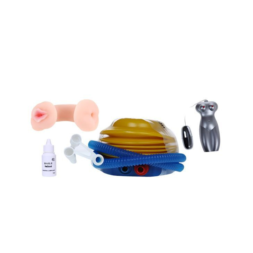 Очаровательная надувная любовница для страстных секс-свиданий (Цвет: телесный)