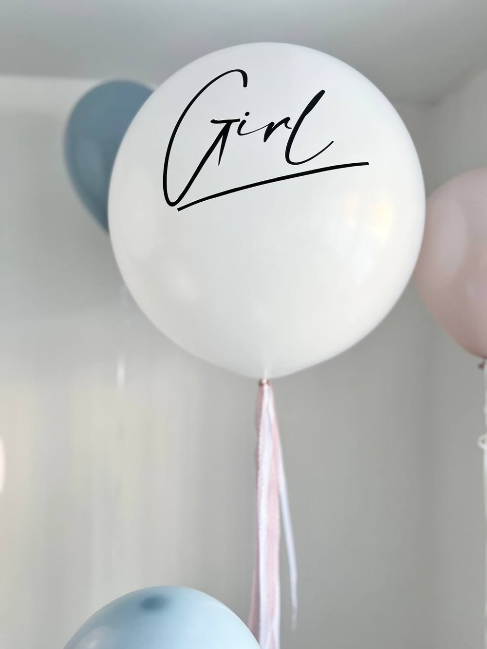 Воздушные шары на Гендер Пати / определение пола ребенка №3089