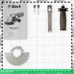 Угловая шлифмашина Bort BWS-1600-R (93411157)