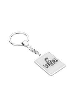 CARNIVAL RECORDS LOGO TRINKET WHITE