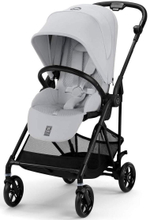 Коляска Cybex Melio Carbon 2 в 1 Fog Grey/Magic Black с дождевиками