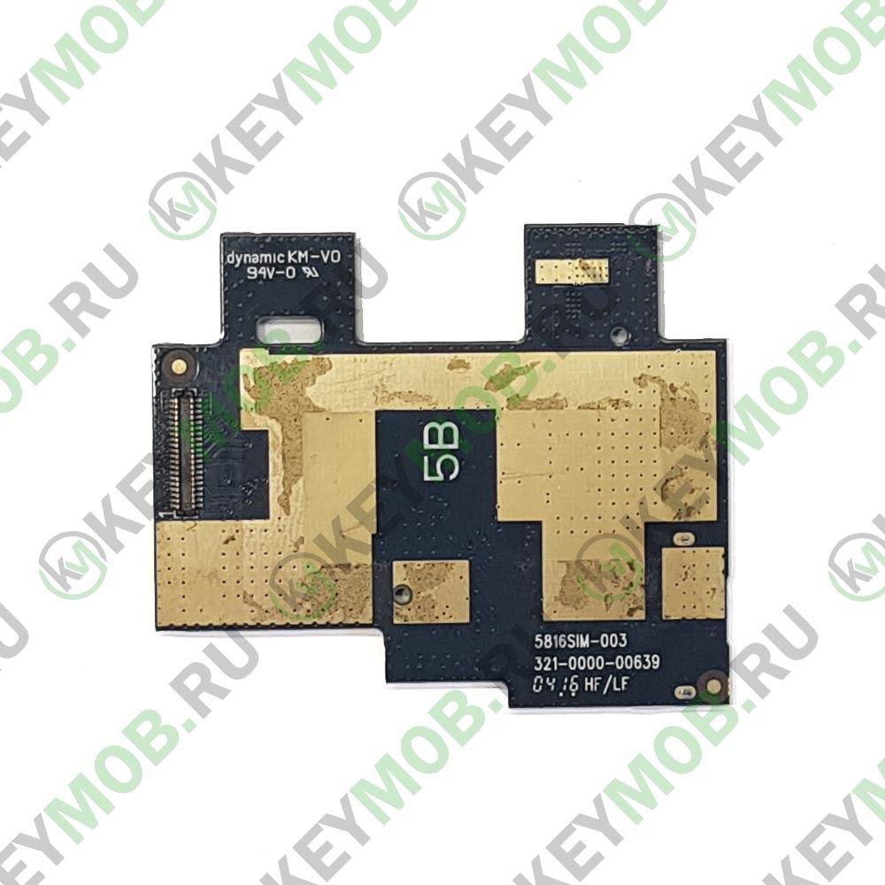 Шлейф на разъем SIM/MMC для телефона Asus ZB551KL