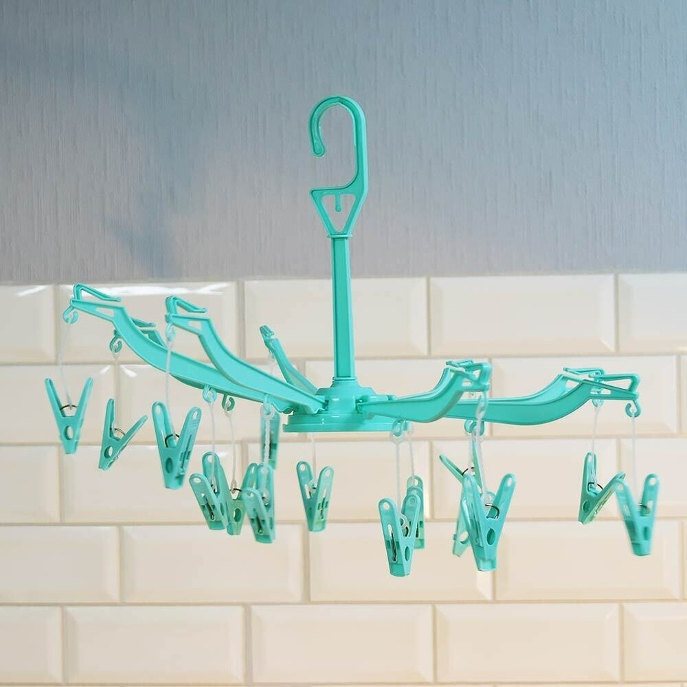 Вешалка с прищепками для мелочей Эконом