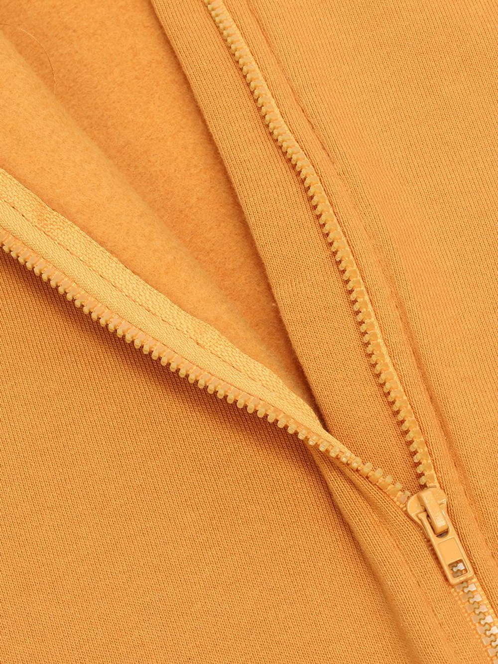 Комбинезон д/новорожд. M1112FN-0/1 футер, р.74-80 охра (Такро)