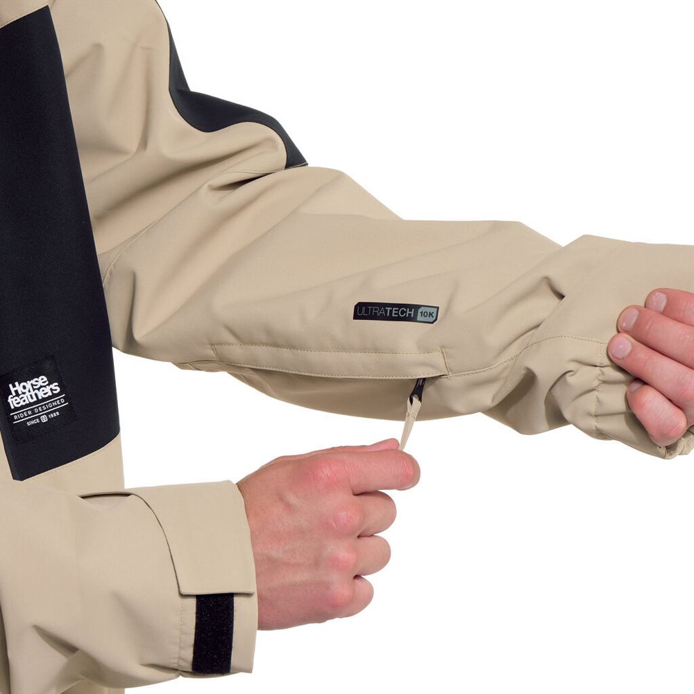 Куртка мужская сноубордическая Horsefeathers ENVOY JACKET (mojave/black)